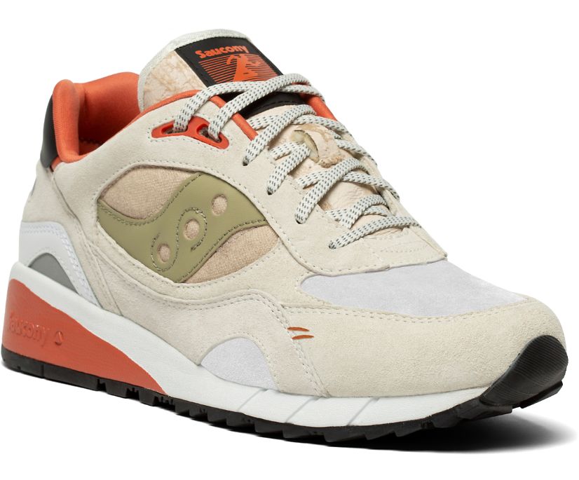 Saucony Shadow 6000 Destination Unknown Originals Dam Vita Beige Orange | Sverige 922HAP